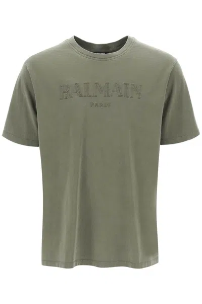 Balmain Vintage  T-shirt In Green