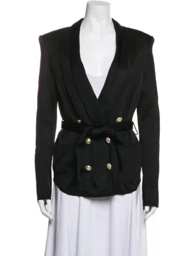 Pre-owned Balmain Vintage Blazer In Black