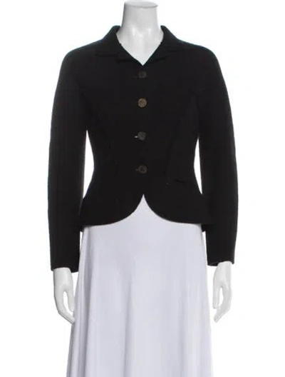 Pre-owned Balmain Vintage Blue Label Blazer In Black