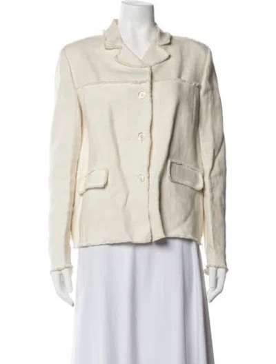 Pre-owned Balmain Vintage Blue Label Blazer In Neutrals