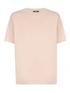 Balmain Vintage-logo-embroidered T-shirt In Nude & Neutrals