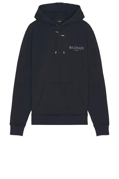 BALMAIN VINTAGE GEL HOODIE