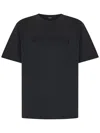 Balmain Vintage Logo T-shirt In Gray