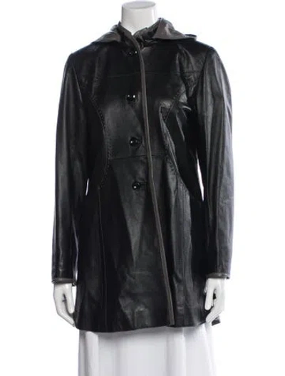 Pre-owned Balmain Vintage Late 1980's - Early 1990's Coat In Brown