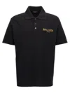 BALMAIN BALMAIN VINTAGE LOGO EMBROIDERED POLO SHIRT