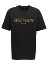 Balmain T-shirt In Black