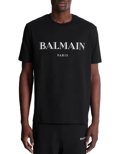 Balmain Vintage Logo Graphic Tee In Multi
