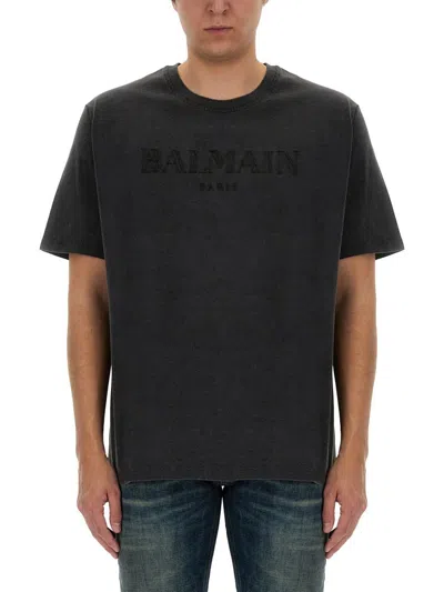 BALMAIN BALMAIN VINTAGE LOGO T-SHIRT