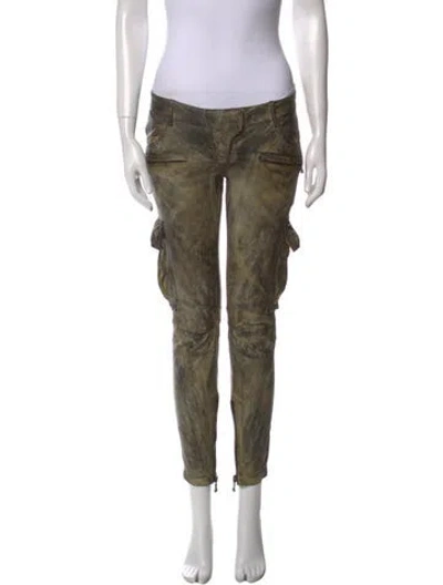Pre-owned Balmain Vintage Skinny Leg Pants In Neutral