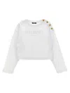 Balmain Vintage Sweatshirt In White