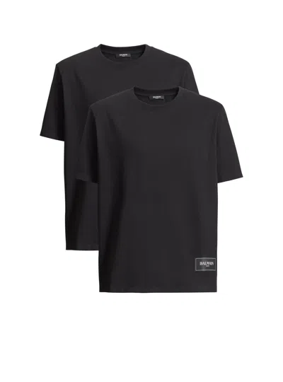 Balmain Vintage T-shirts In Black