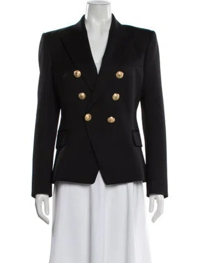 Pre-owned Balmain Virgin Wool Blazer In Multi