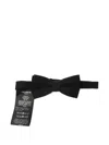 Balmain Virgin Wool Bow Tie In Black