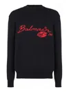 Balmain Suéter Cuello Redondo - Rojo In Red