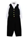 Balmain Waistcoat Suit In Black