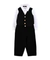 Balmain Trompe-l'oeil Suit Set In Black