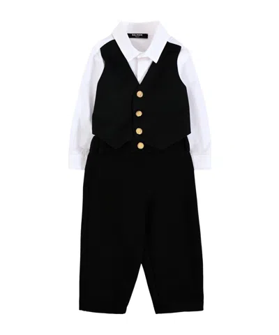 BALMAIN WAISTCOAT SUIT
