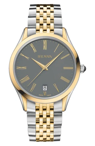 Balmain Watches Classic R Bracelet Watch, 41mm In Gray