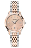 Balmain Watches Classic R Diamond Bracelet Watch, 34mm In Gold
