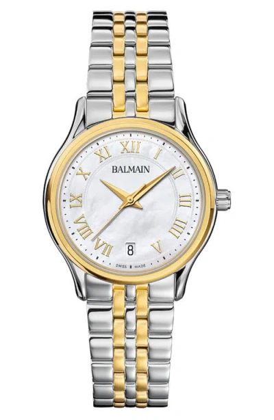 Balmain Watches Two-tone Bracelet Watch, 32mm