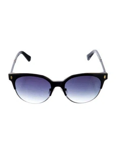 Pre-owned Balmain Wayfarer Gradient Sunglasses In Multi
