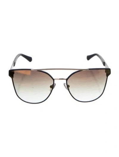 Pre-owned Balmain Wayfarer Gradient Sunglasses In Multi