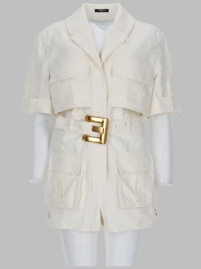 Balmain In White