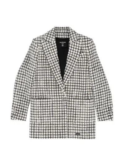 Balmain Suit Jacket In Multi