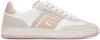 Balmain Lace-up Low-cut Casual Shoes In 1ce Jaune Pale/nude