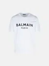Balmain White Cotton T-shirt