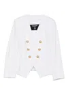 Balmain Paris Kids Blazer In White