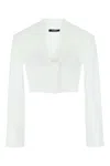 Balmain White Poplin Shirt