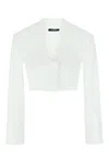 BALMAIN WHITE POPLIN SHIRT