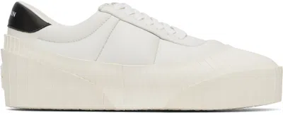 Balmain Riff Low-top Sneakers In White
