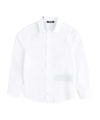 Balmain Kids' White Shirt Signed By