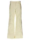 Balmain Ski Trousers Featuring Gold-tone Hardware In Neutral