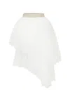 Balmain Paris Kids Skirt In White