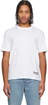 Balmain Stamp Printed T-shirt In White