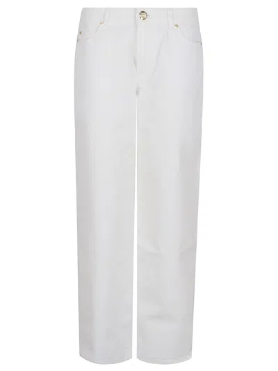 Balmain White Straight White Jeans