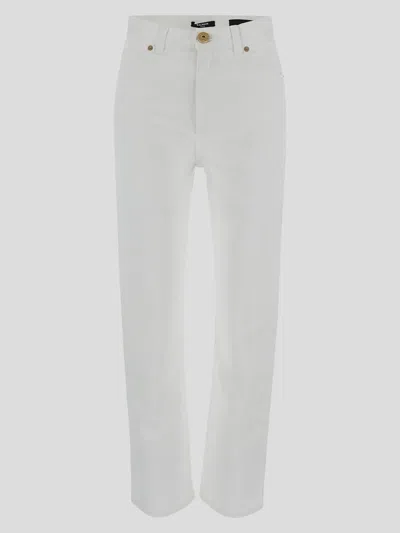 Balmain White Trouser In Blanc
