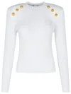 Balmain Button-embellished Sweater