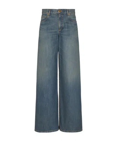 BALMAIN BALMAIN WIDE-LEG JEANS