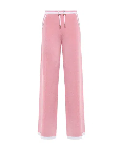 BALMAIN BALMAIN WIDE LEG KNITTED TROUSERS