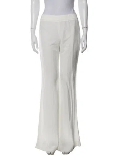 Pre-owned Balmain Wide Leg Pants In Neutrals