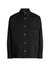 Balmain Windbreaker Jacket In Black