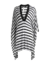 Balmain Woman Cover-up White Size S/m Viscose, Modal In White