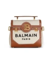 Balmain Stylish B-buzz 23 Handbag For Women In Mixed Colors In Beige