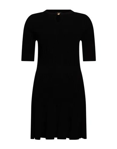 Balmain Woman Mini Dress Black Size 8 Viscose, Polyester