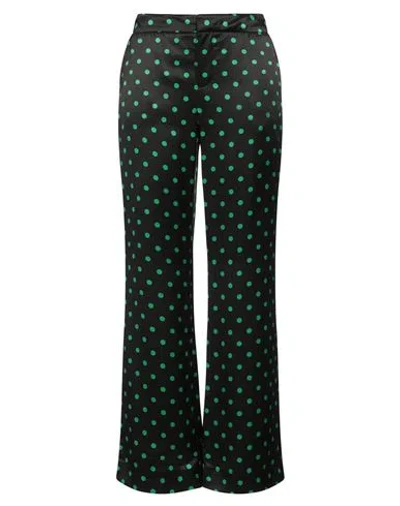 Balmain Woman Pants Black Size 12 Viscose, Silk