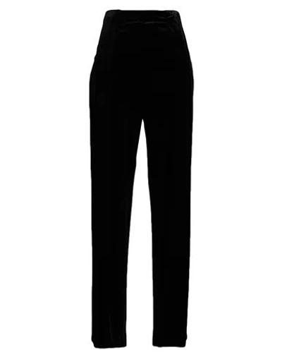 Balmain Woman Pants Black Size 4 Polyester, Elastane, Polyamide